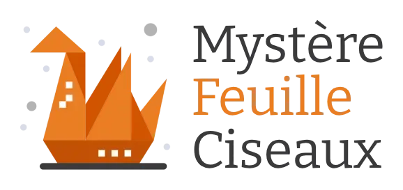 Logo Mystère Feuille Ciseaux