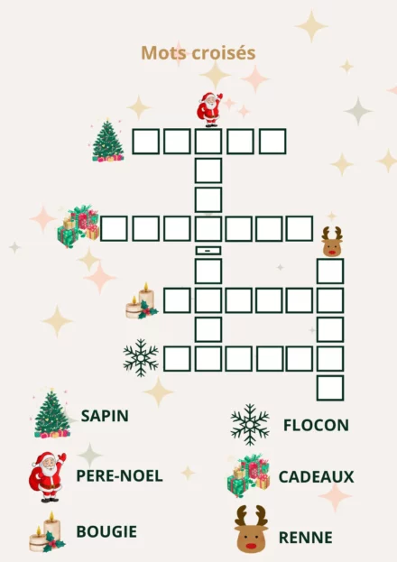 Livret de jeux de Noël