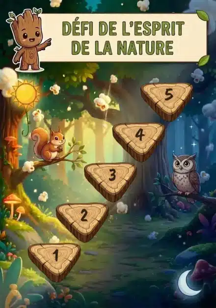 Opération maïs soufflé - Défi de la nature 1 Opération maïs soufflé : Escape game nature (6-8 ans) 🍿