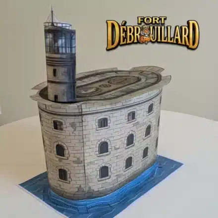 Fort débrouillard_le fort_vue de 34 Jeu à imprimer Fort Débrouillard : escape game 6-11 ans façon Fort Boyard