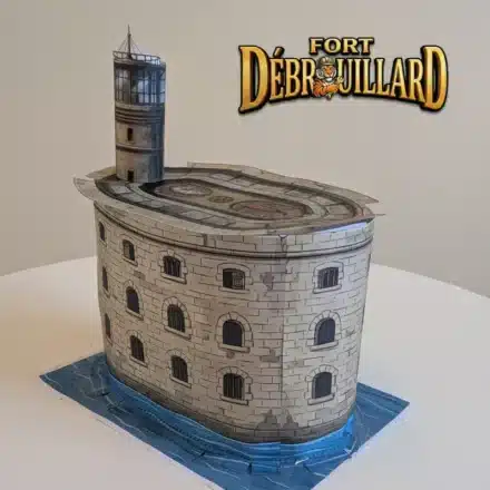 Fort débrouillard_le fort_vue de derriere Jeu à imprimer Fort Débrouillard : escape game 6-11 ans façon Fort Boyard