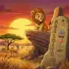 Léo le lion - Pierre de rosette Les P'tits Poilus - Le rubis du soleil : Chasse au trésor savane (3-5 ans) 🌅