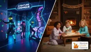 Comparatif entre une sortie Koezio et un escape game à la maison pour enfants