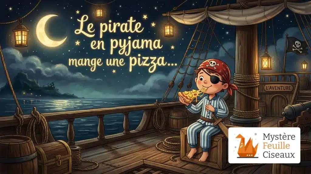 Idée de phrase drôle pour le téléphone arabe avec un pirate