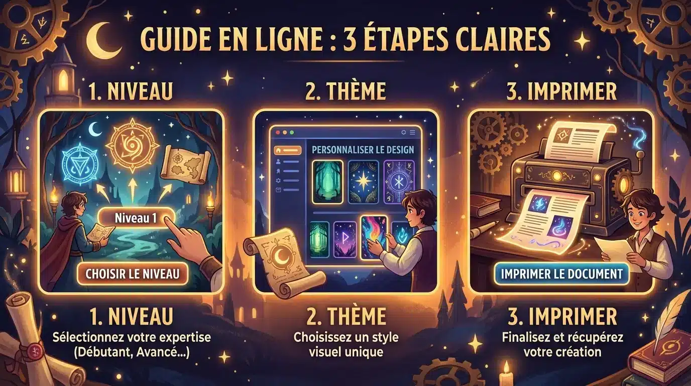Générateur de message secret illustration