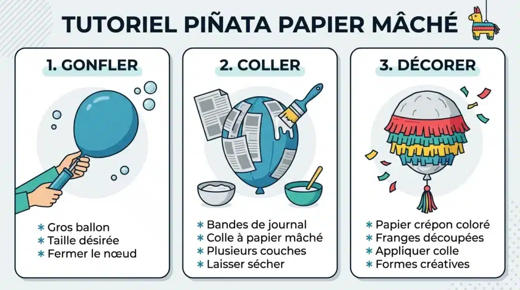 Tutoriel étape par étape pour fabriquer une piñata DIY