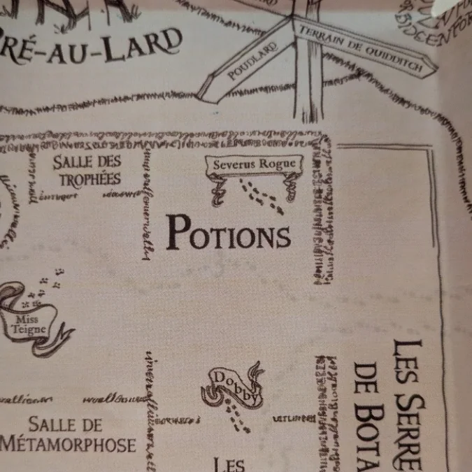 Carte du maraudeur MFC animée (carré 675x675) L'Académie des sorciers : Escape game façon Harry Potter (6-8 ans) 🧙♂️